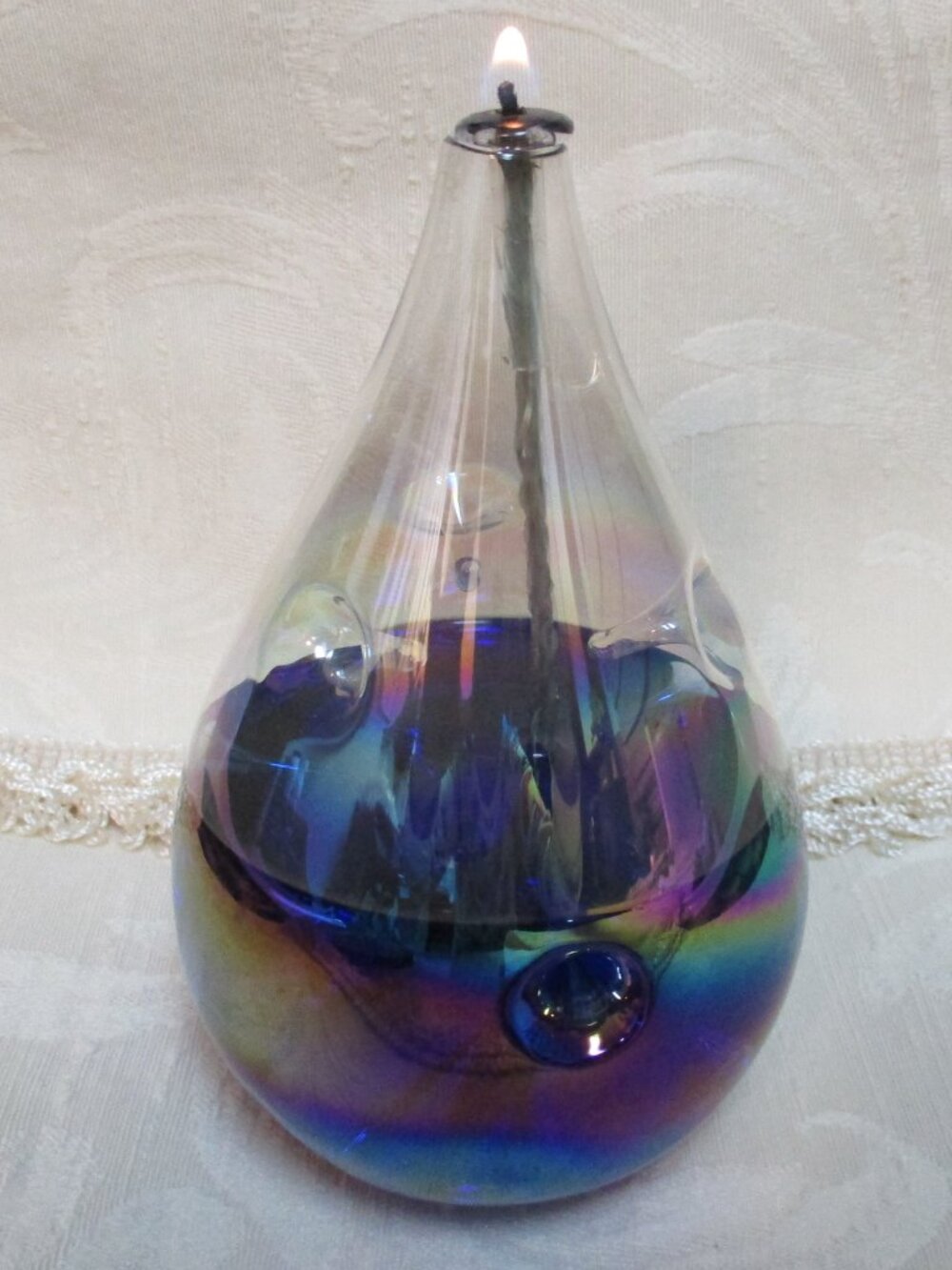 Glass Oil Burning Candle - Picture 2 of 3